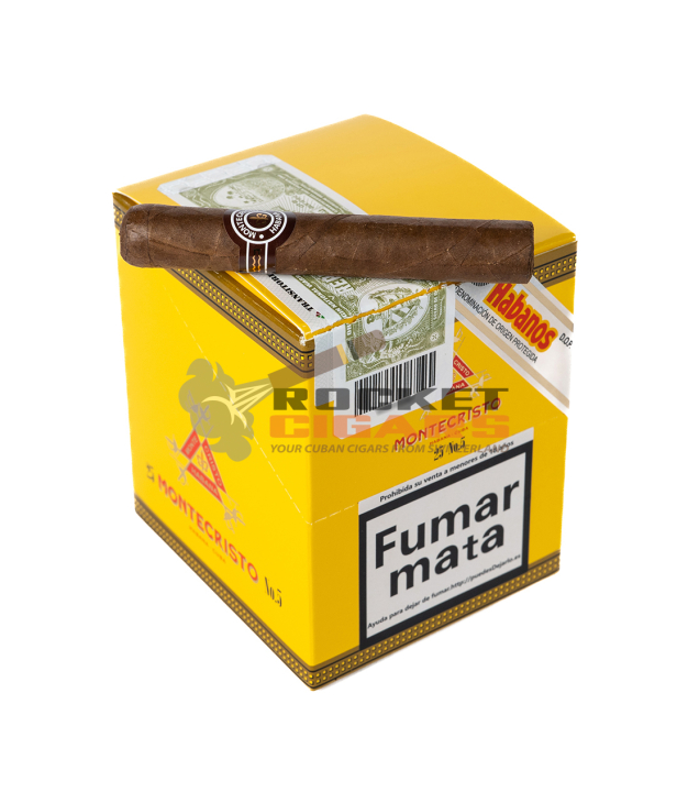Rocket Cigar on top Montecristo No. 5 (5x5)
