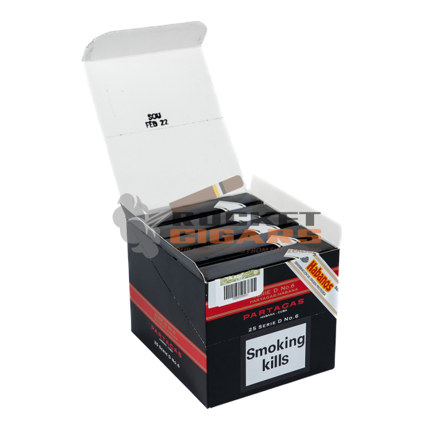 Rocket Open box Partagas Serie D 6
